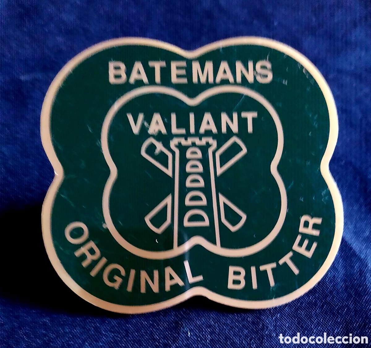 Carteles: PLACA GRIFO CERVEZA BATEMANS VALIANT - Foto 1