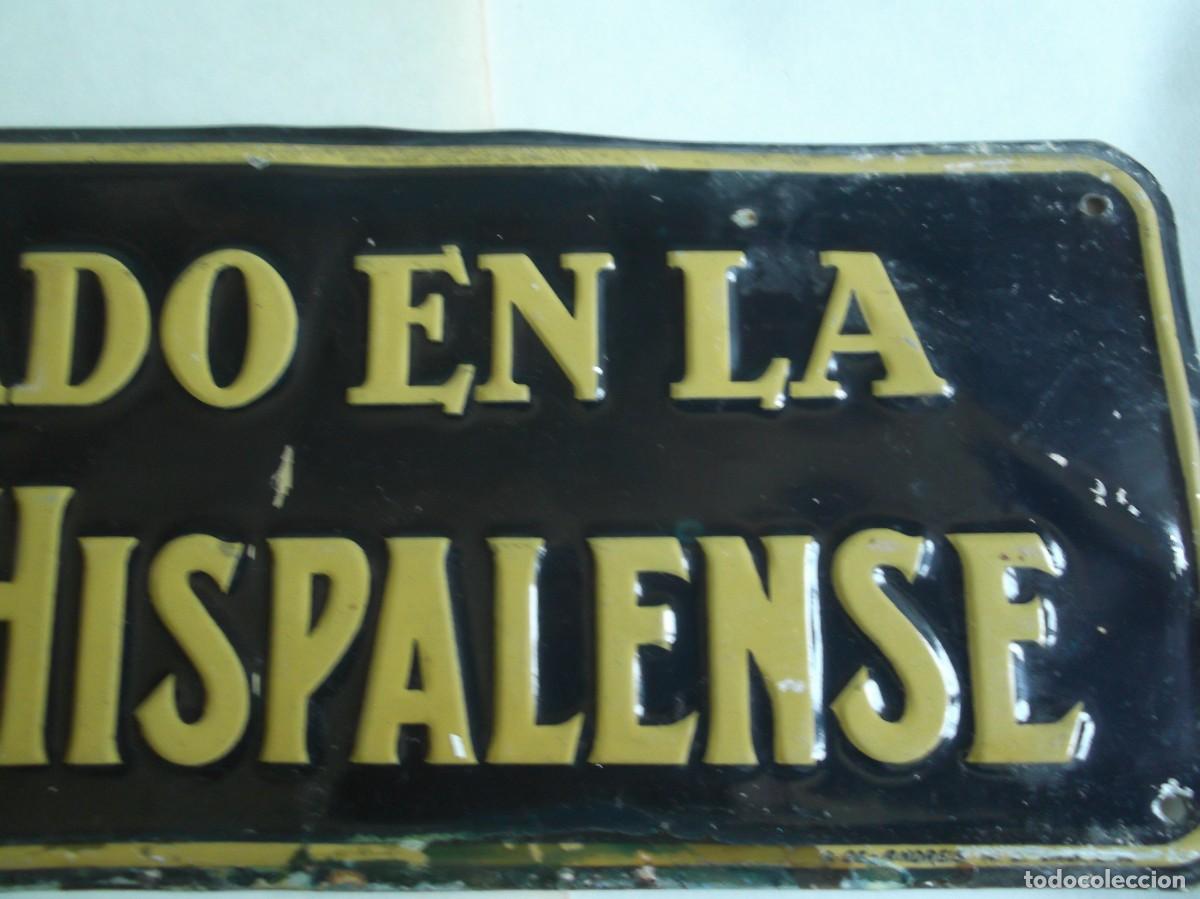 Carteles: CHAPA ESMALTADA ASEGURADA PREVISORA HISPALENSE - Foto 3