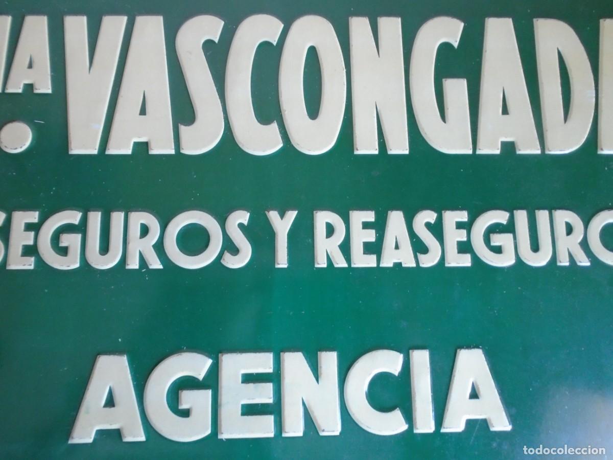 Carteles: (PUB-240603)CHAPA PUBLICITARIA COMPA&Ntilde;IA VASCONGADA DE AGENCIA DE SEGUROS Y REASEGUROS - Foto 7