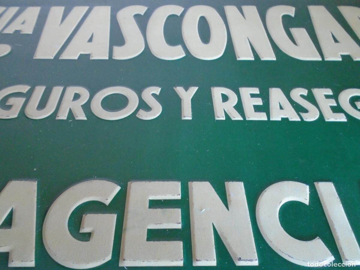 Carteles: (PUB-240603)CHAPA PUBLICITARIA COMPA&Ntilde;IA VASCONGADA DE AGENCIA DE SEGUROS Y REASEGUROS - Foto 10