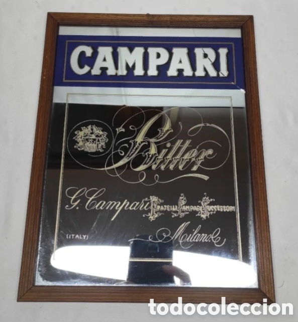 Carteles: Espejo publicidad campari - Foto 2