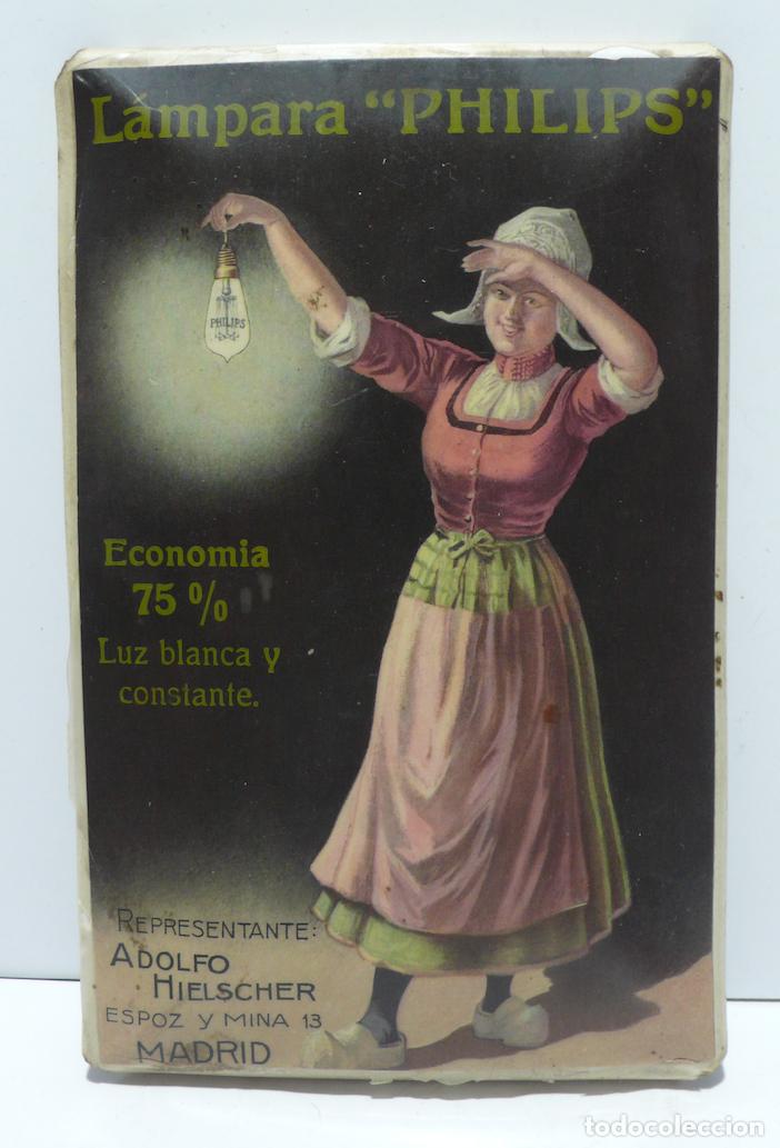 Carteles: CHAPA DE PUBLICIDAD LAMPARAS - Foto 1