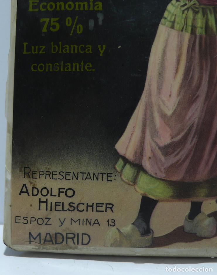 Carteles: CHAPA DE PUBLICIDAD LAMPARAS - Foto 2