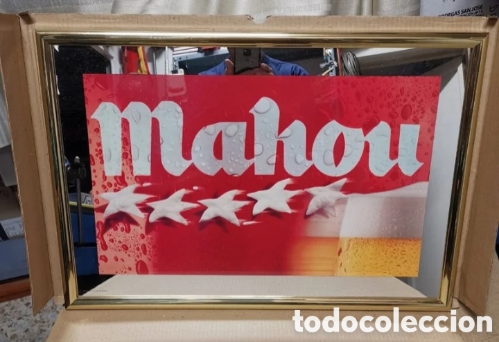 Carteles: Espejo publicidad mahou - Foto 2
