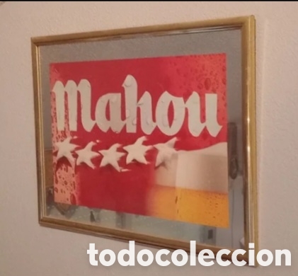 Carteles: Espejo publicidad mahou - Foto 1