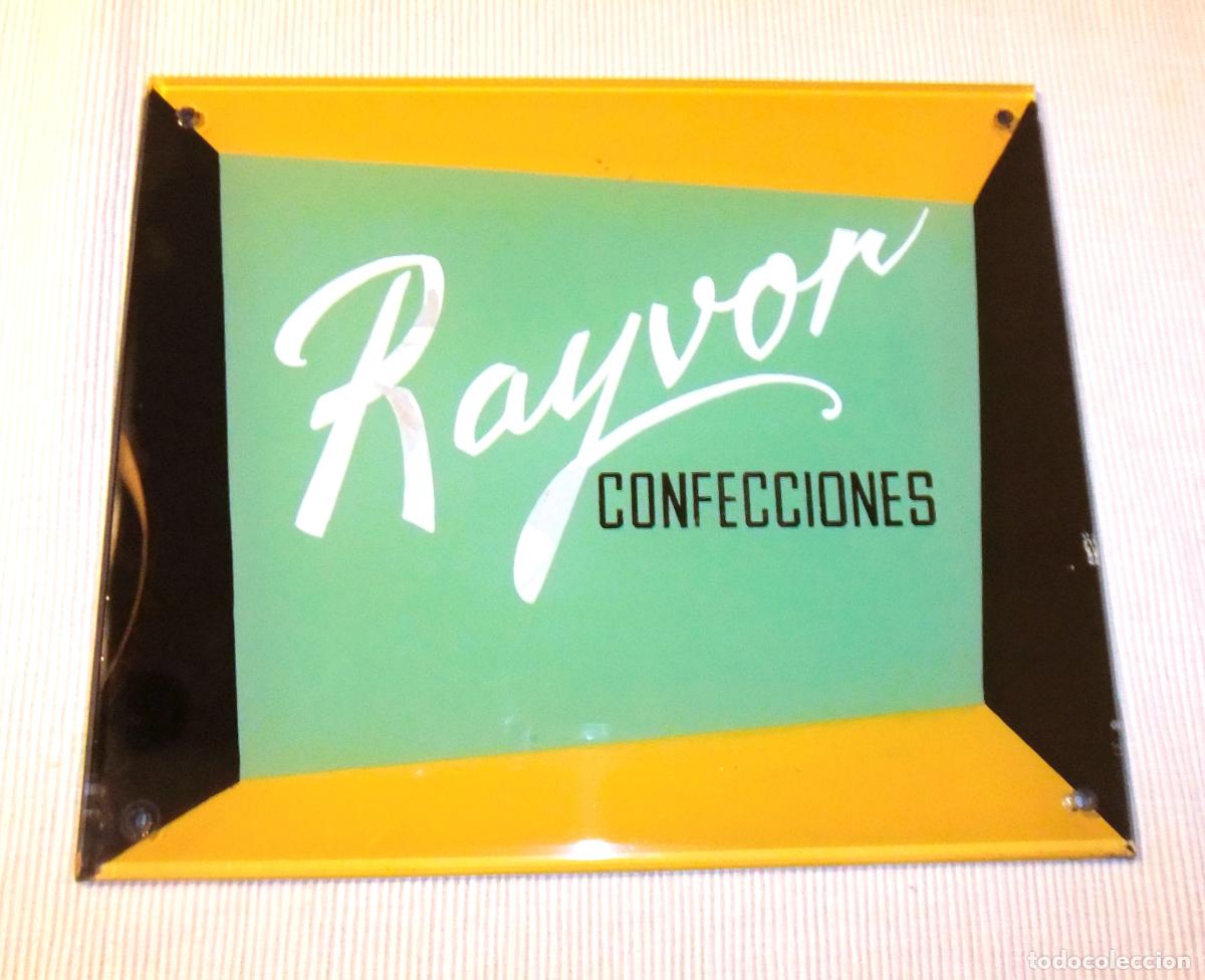 Carteles: R&Oacute;TULO DE CRISTAL VINTAGE &rdquo;RAYBOR CONFECCIONES&rdquo; - Foto 1
