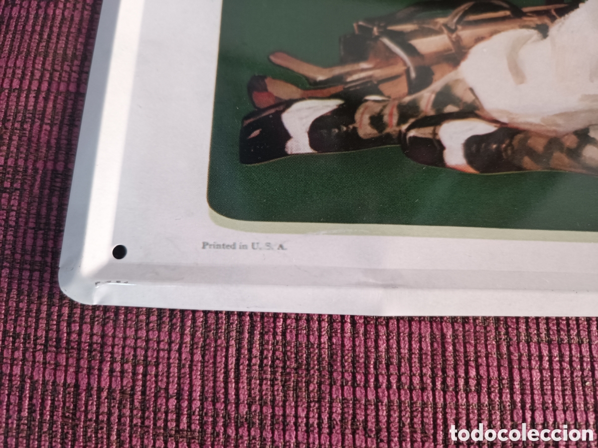 Carteles: Chapa r&eacute;plica anuncio de Coca-Cola - Foto 3