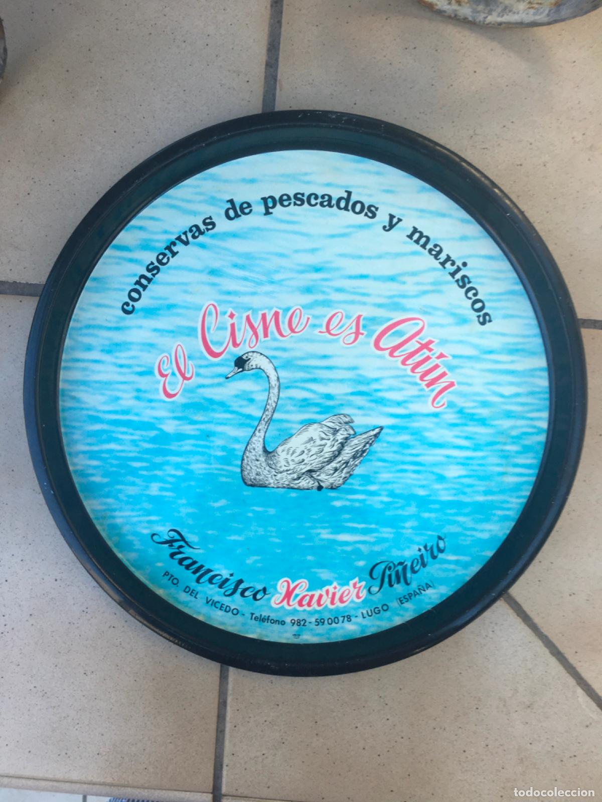 Carteles: bandeja publicidad el Cisne - Foto 1
