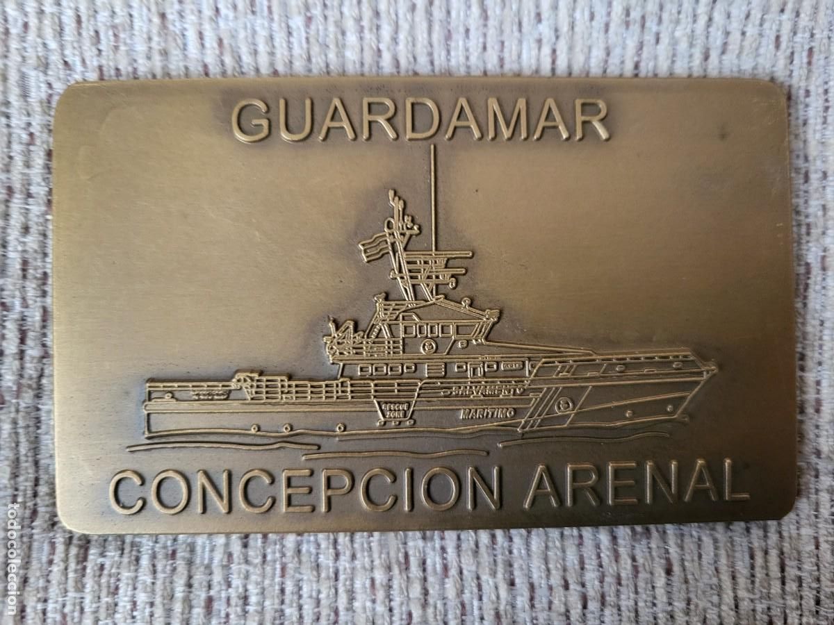 Carteles: PLACA DE BRONCE GUARDAMAR CONCEPCI&Oacute;N ARENAL - Foto 1