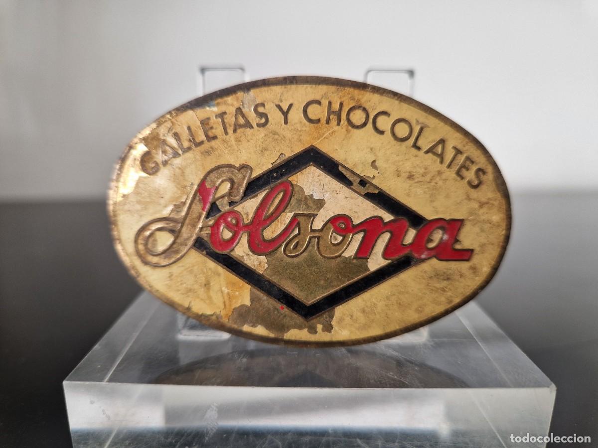 Carteles: PLACA INSIGNIA GALLETAS Y CHOCOLATES SOLSONA - Foto 3