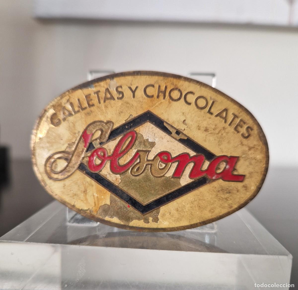 Carteles: PLACA INSIGNIA GALLETAS Y CHOCOLATES SOLSONA - Foto 6