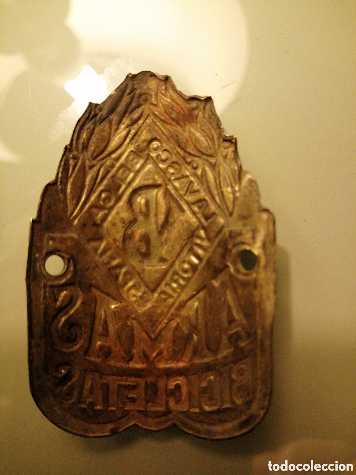 Carteles: Chapa de bicicleta ARMAS - Foto 2
