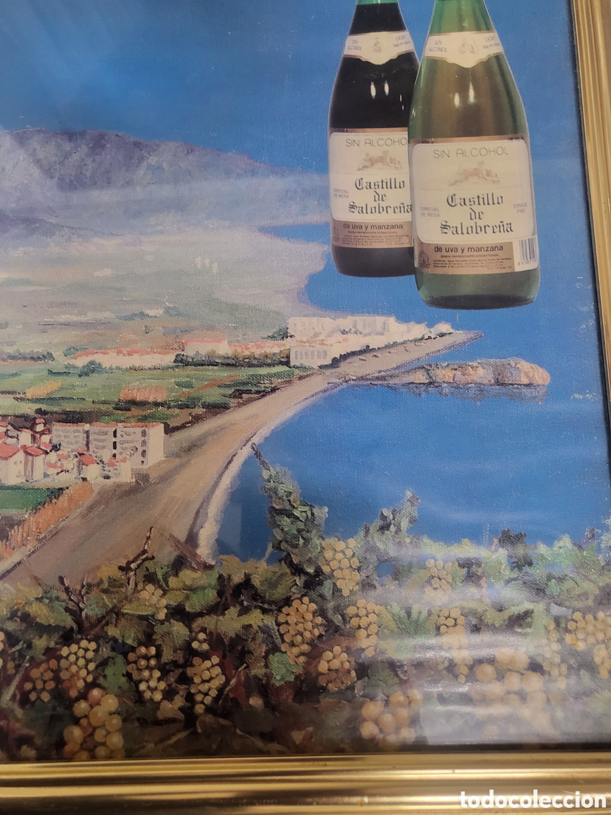 Carteles: CUADRO CASTILLO DE SALOBRE&Ntilde;A VINOS - Foto 2