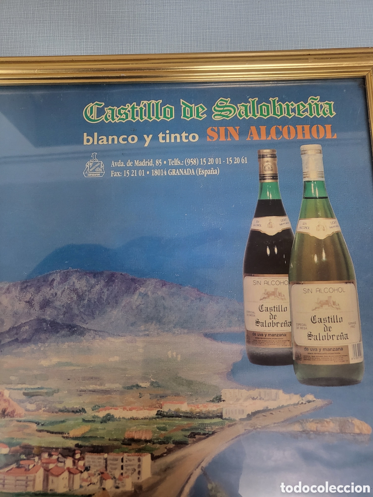 Carteles: CUADRO CASTILLO DE SALOBRE&Ntilde;A VINOS - Foto 4
