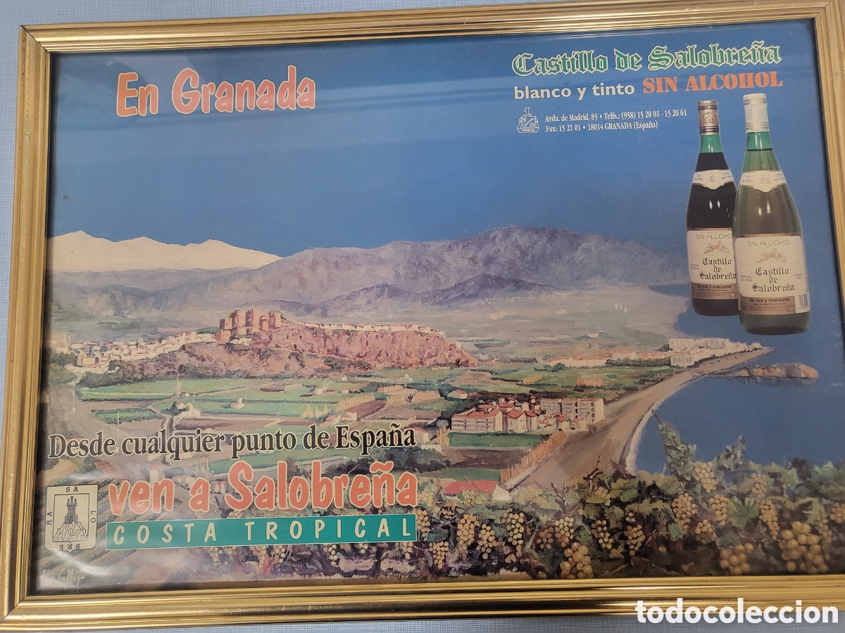 Carteles: CUADRO CASTILLO DE SALOBRE&Ntilde;A VINOS - Foto 7