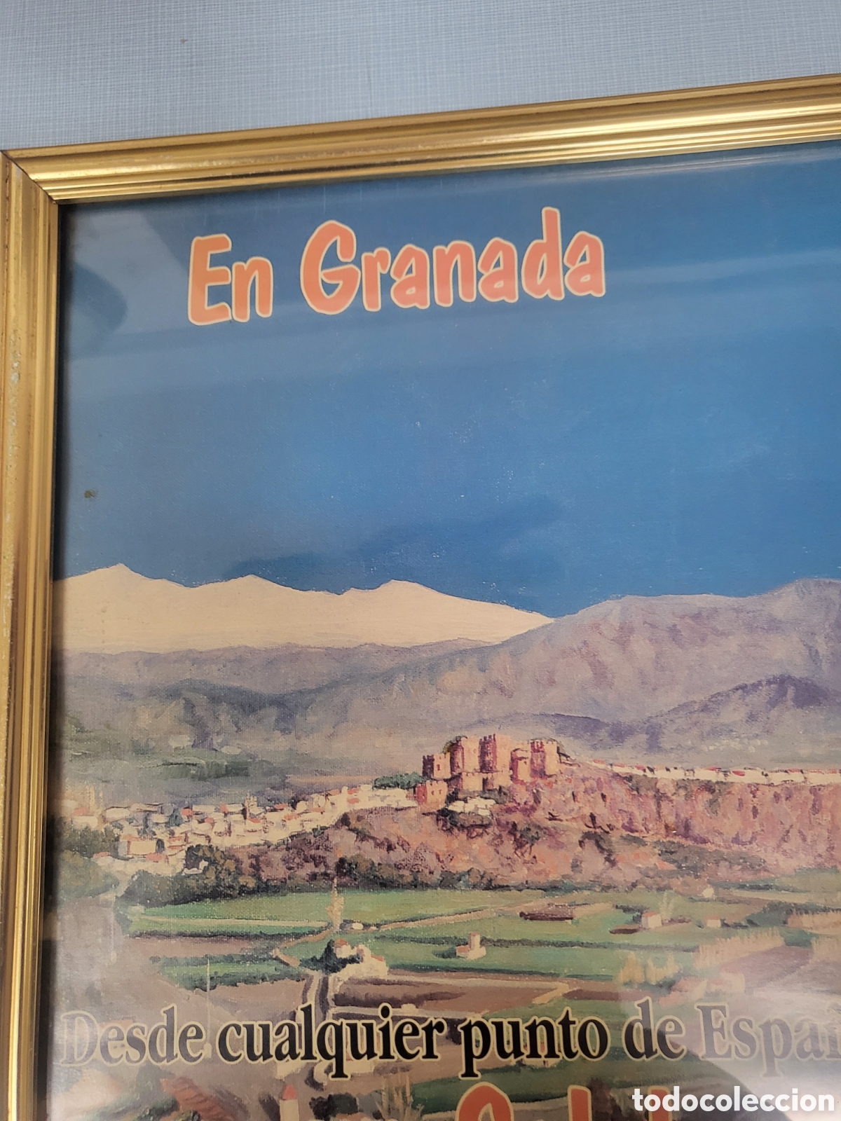 Carteles: CUADRO CASTILLO DE SALOBRE&Ntilde;A VINOS - Foto 1