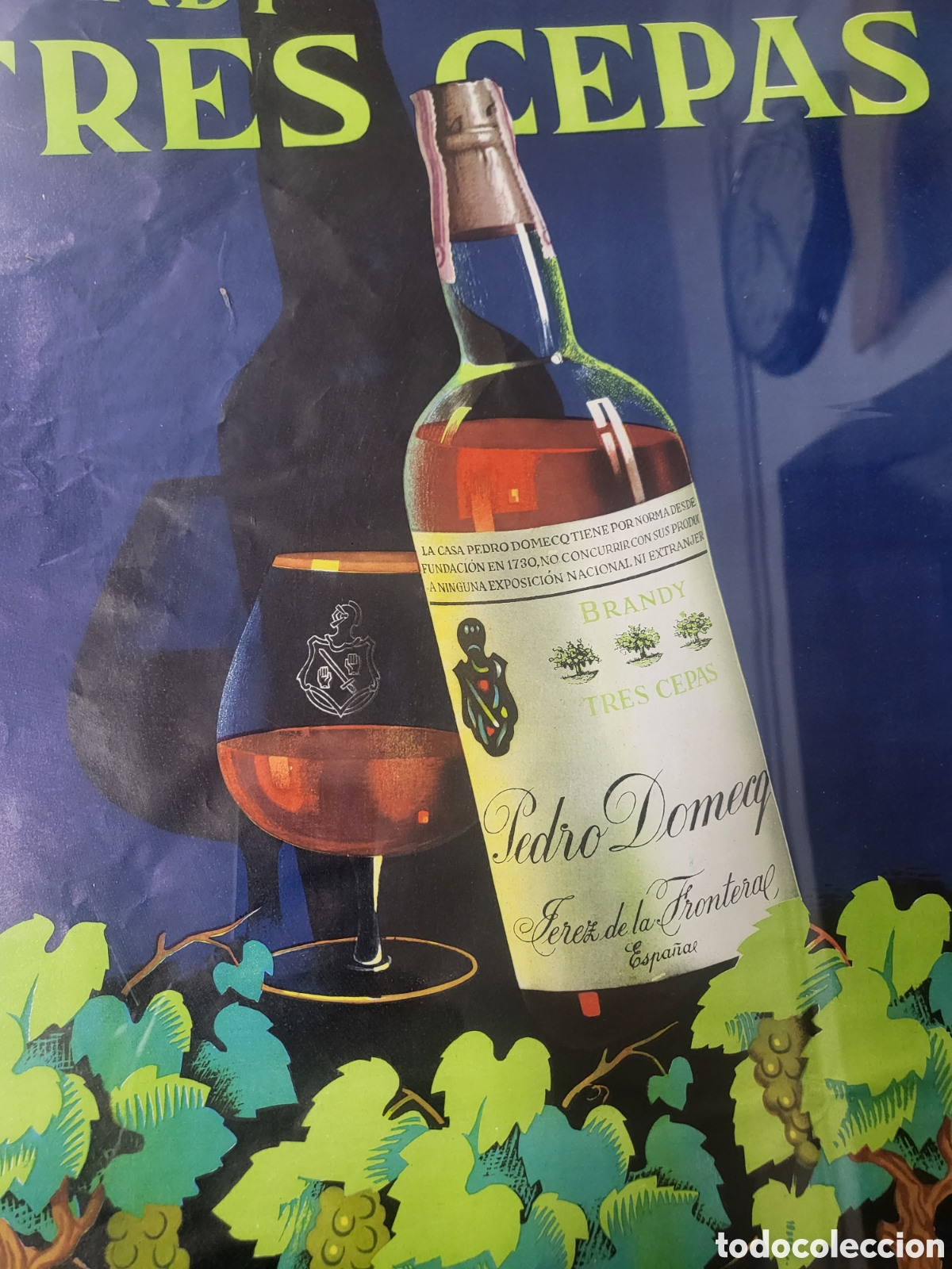 Carteles: BRANDY TRES CEPAS ENMARCADO - Foto 4