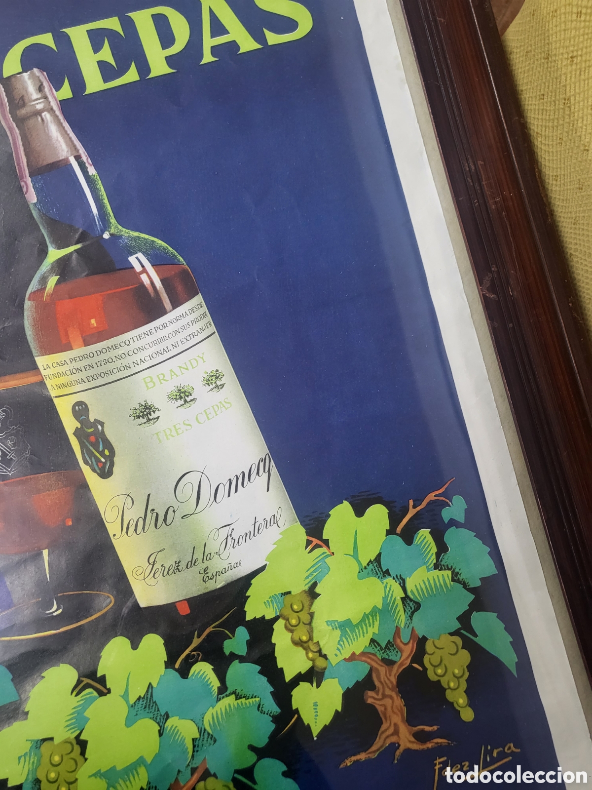 Carteles: BRANDY TRES CEPAS ENMARCADO - Foto 7