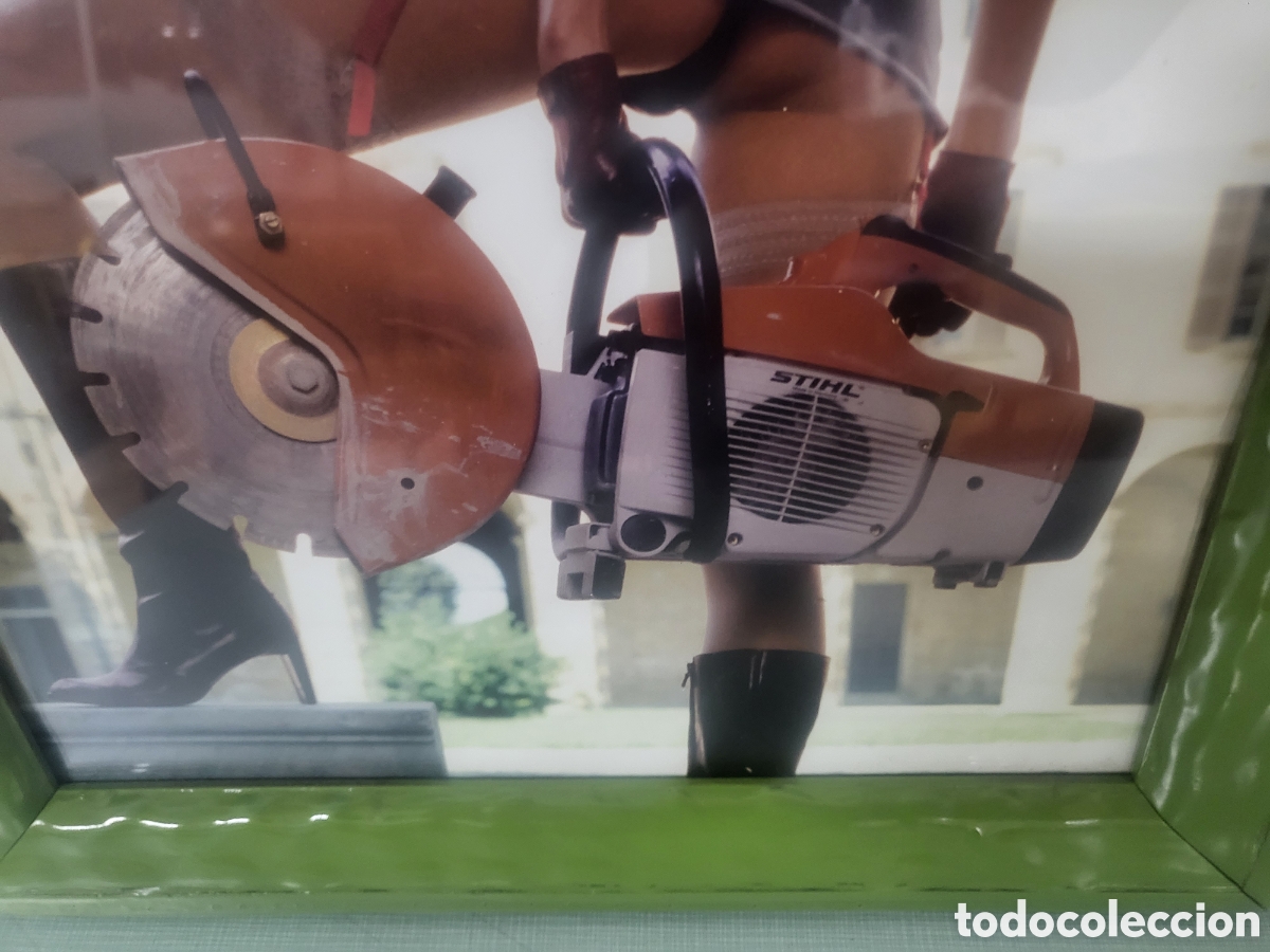 Carteles: CUADRO CHICA HERRAMIENTAS STIHL - Foto 2