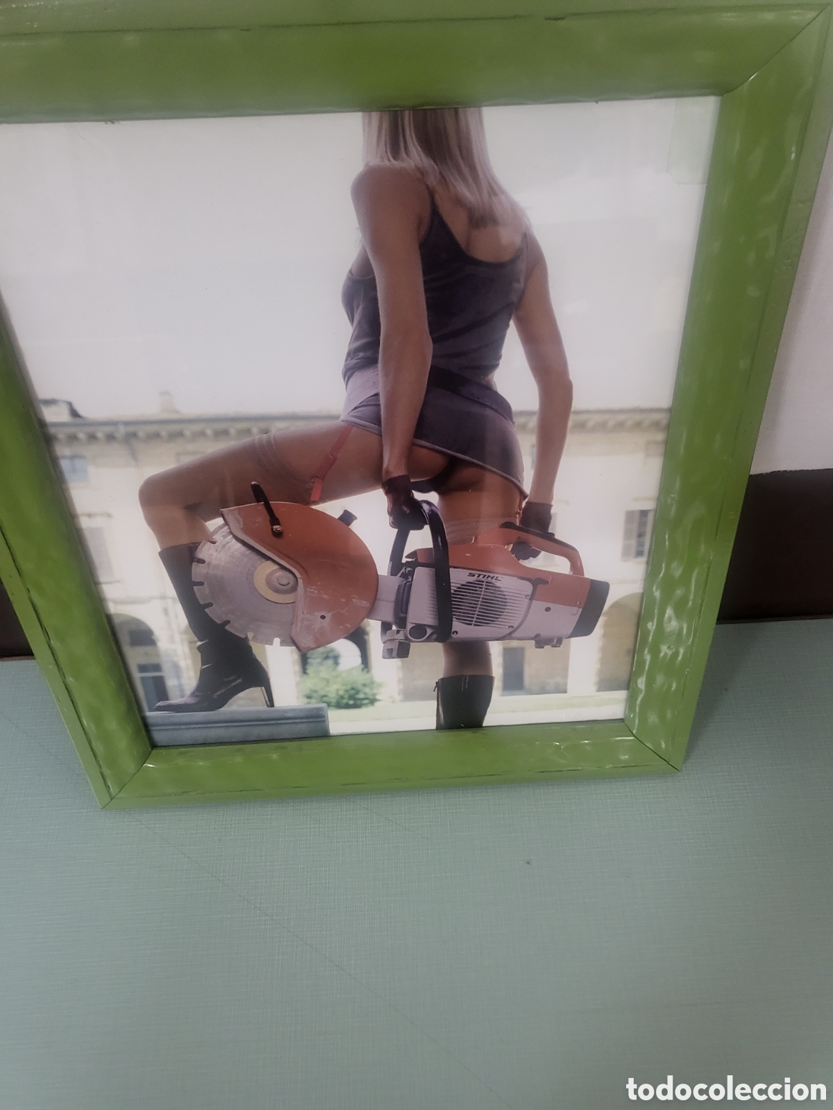 Carteles: CUADRO CHICA HERRAMIENTAS STIHL - Foto 1