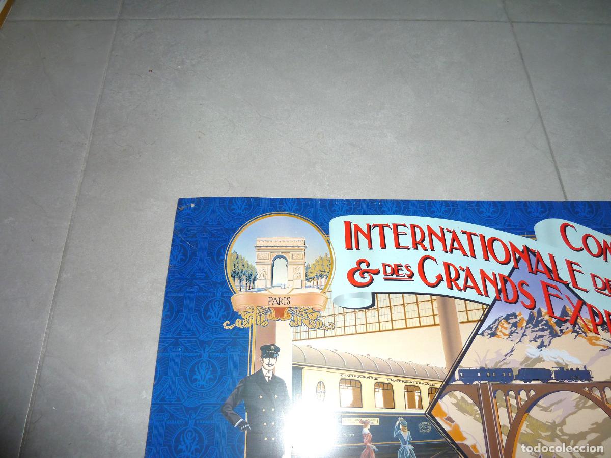 Carteles: Cartel-placa de metal Orient Express - Foto 3