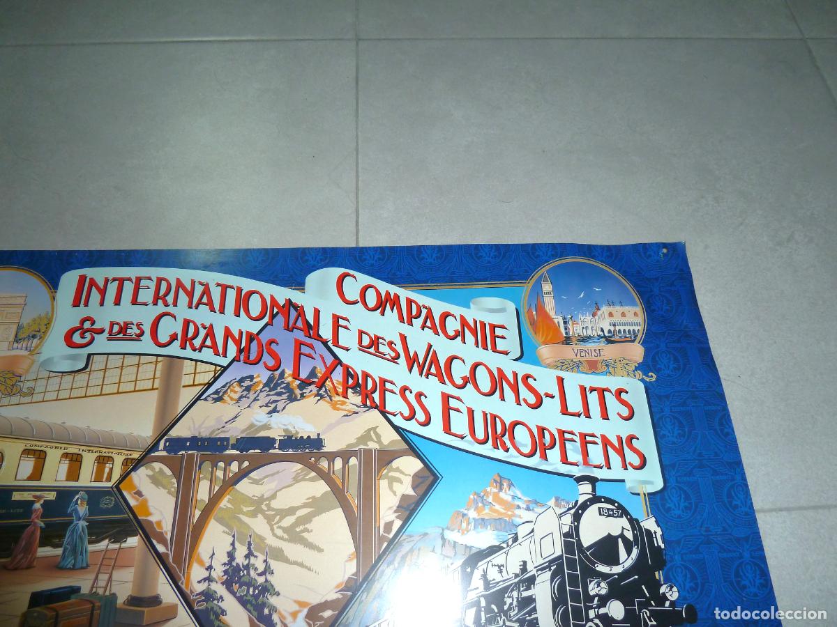 Carteles: Cartel-placa de metal Orient Express - Foto 4