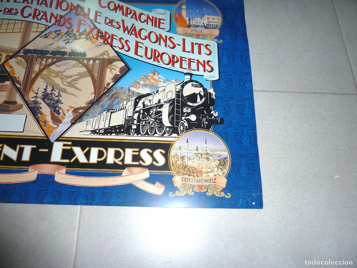 Carteles: Cartel-placa de metal Orient Express - Foto 6