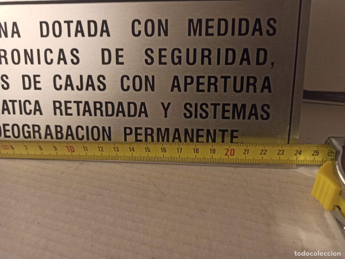 Carteles: Antiguo cartel de Banco. - Foto 3
