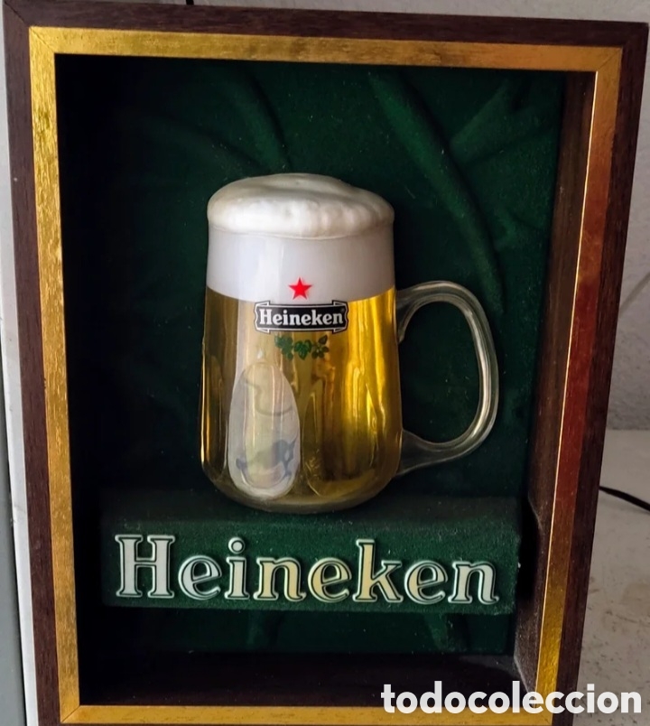 Carteles: Heineken luminoso y burbujas - Foto 1