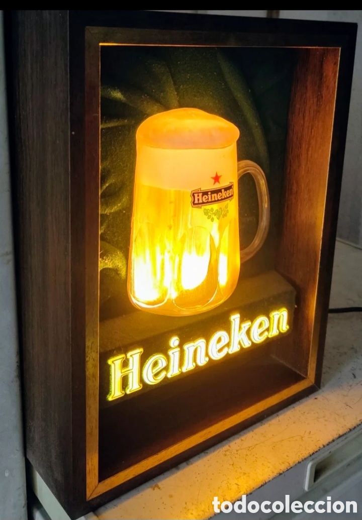 Carteles: Heineken luminoso y burbujas - Foto 2