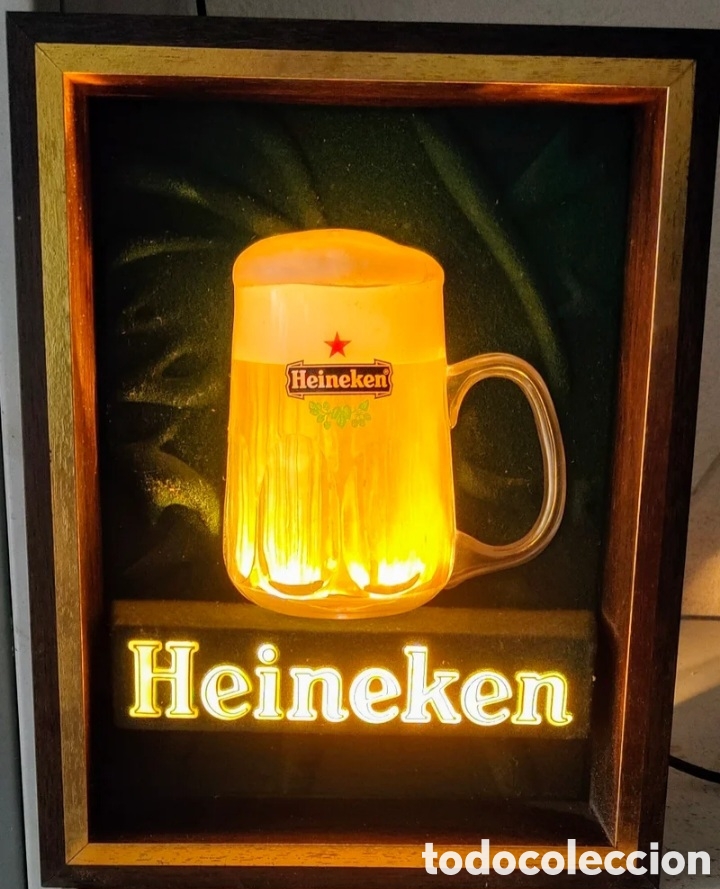 Carteles: Heineken luminoso y burbujas - Foto 3