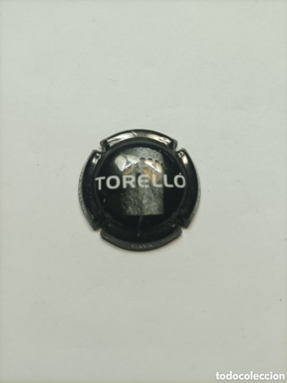 Carteles: TORELLO. CHAPA PLACA CAVA. - Foto 1