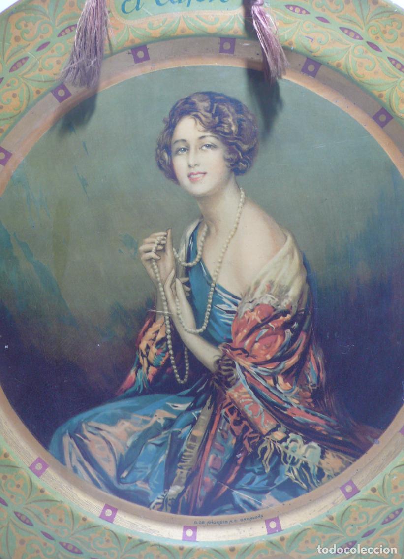 Carteles: PLATO CHAPA ANTIGUO LITOGRAFIA - Foto 2