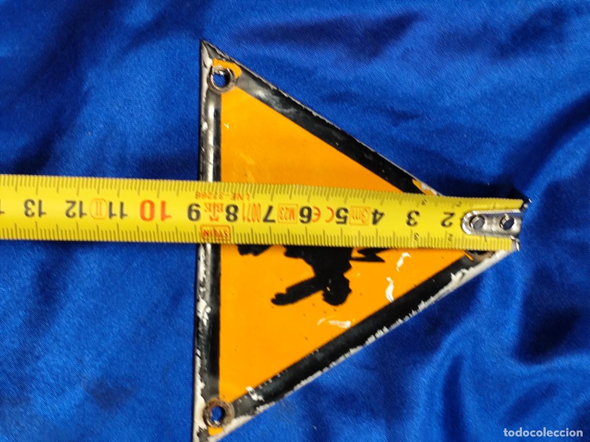 Carteles: CHAPA TRIANGULAR ALTA TENSION PELIGRO - Foto 4