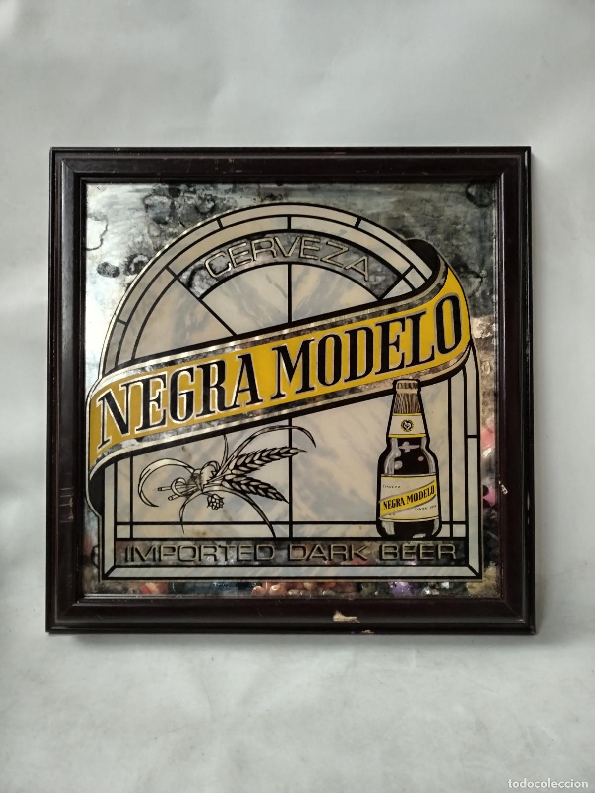 Affiches: CARTEL ESPEJO CERVEZA NEGRA MODELO