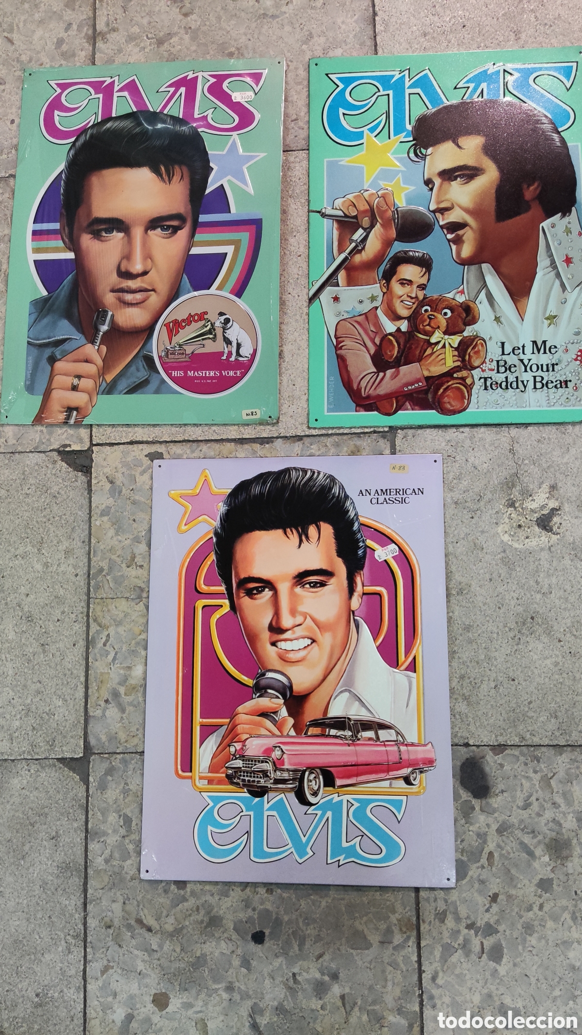 Carteles: Chapa ELVIS, rock and roll - Foto 1