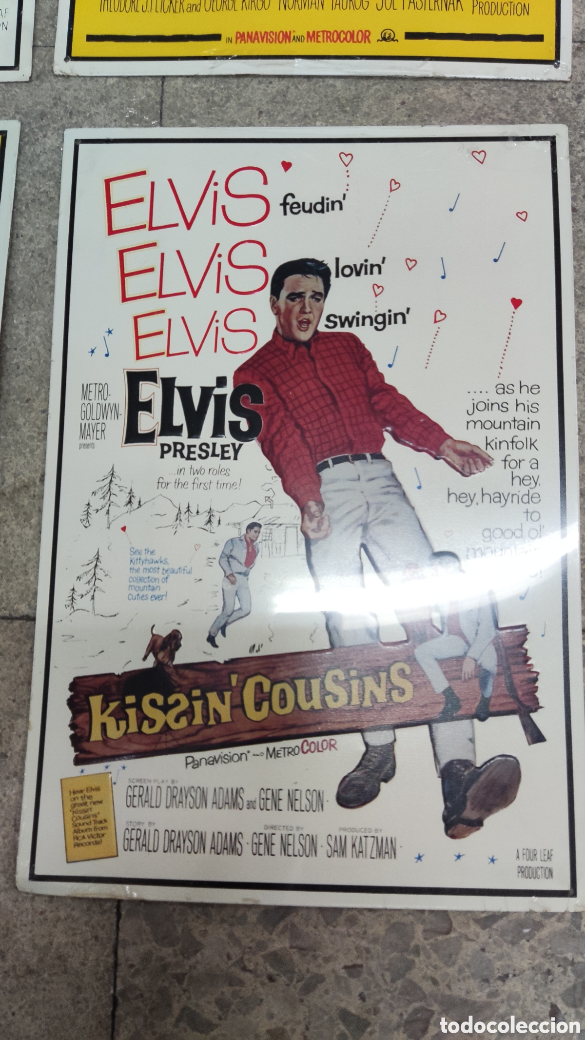 Carteles: Cuatro chapas de Elvis Presley - Foto 2