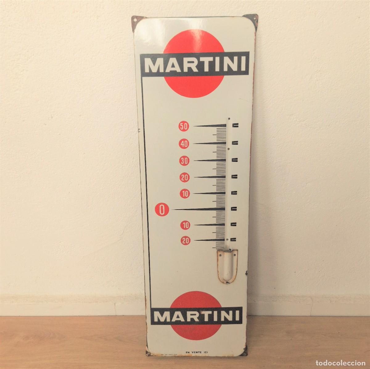Carteles: Chapa esmaltada de Martini. 1958 - Foto 1
