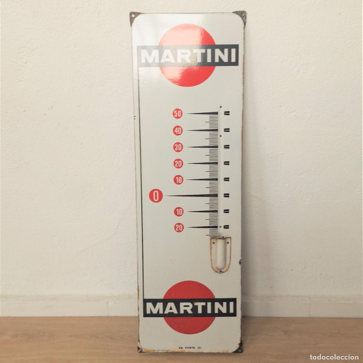 Carteles: Chapa esmaltada de Martini. 1958 - Foto 2