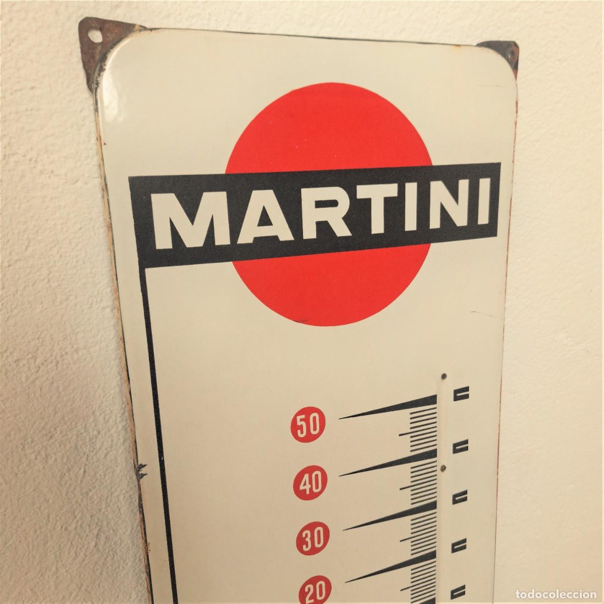 Carteles: Chapa esmaltada de Martini. 1958 - Foto 3