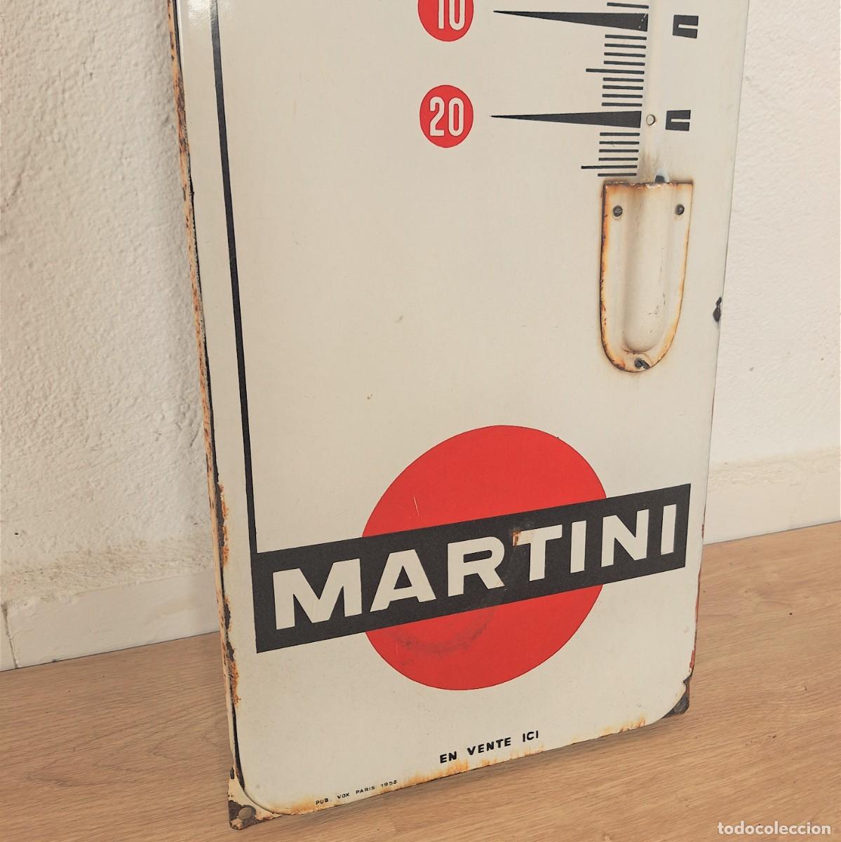 Carteles: Chapa esmaltada de Martini. 1958 - Foto 4