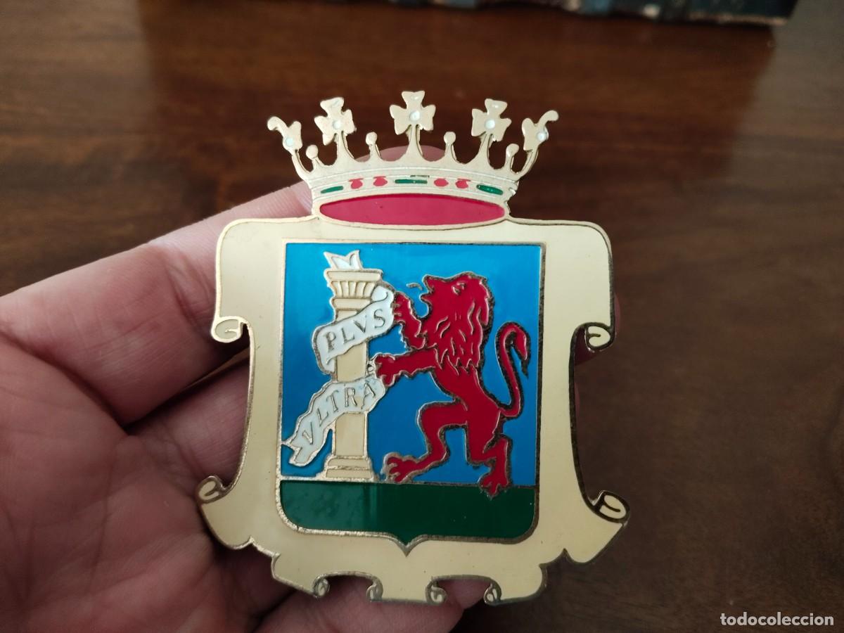 Carteles: Escudo de Badajoz. En lat&oacute;n. - Foto 4