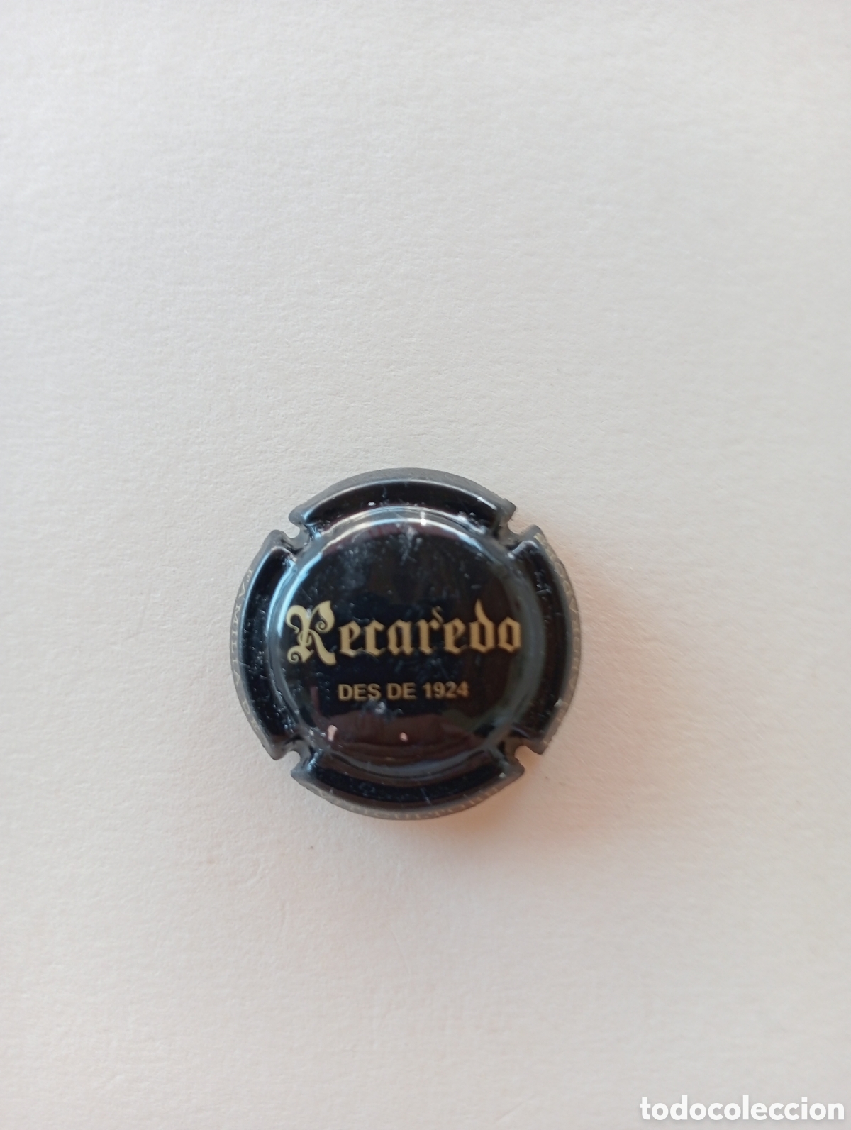 Carteles: Placa de Cava Recaredo. Pedido m&iacute;nimo 3 &euro; - Foto 1