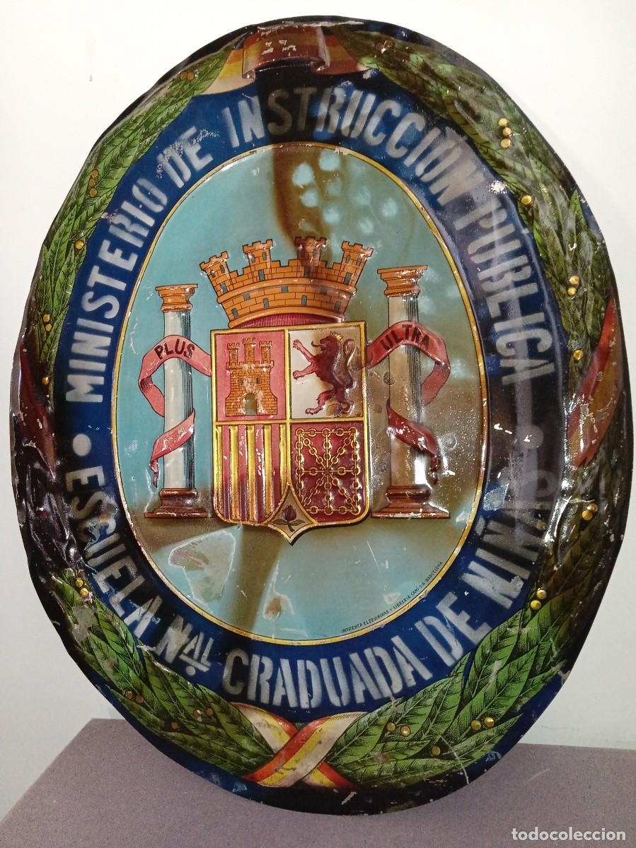 Carteles: CHAPA de ESCUELA PUBLICA. - Foto 1
