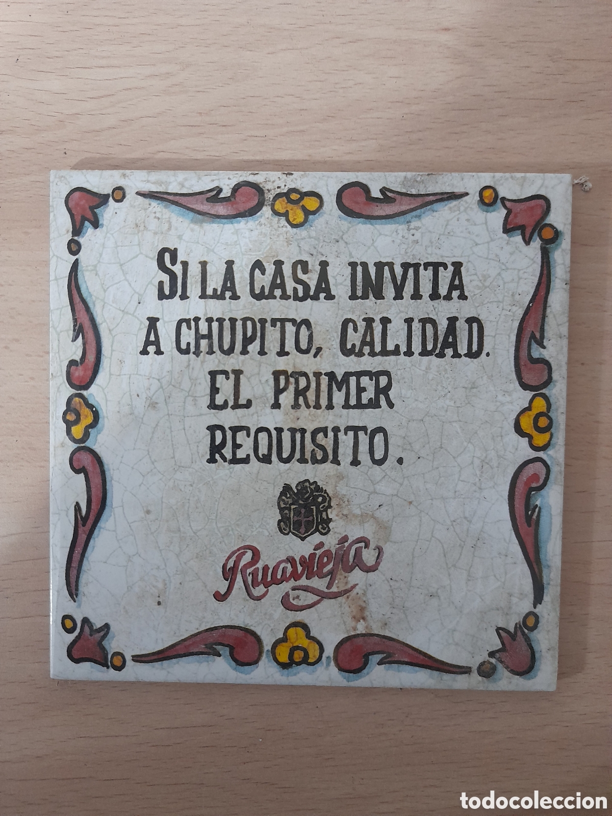 Carteles: Lote de 8 azulejos Ruavieja - Foto 3