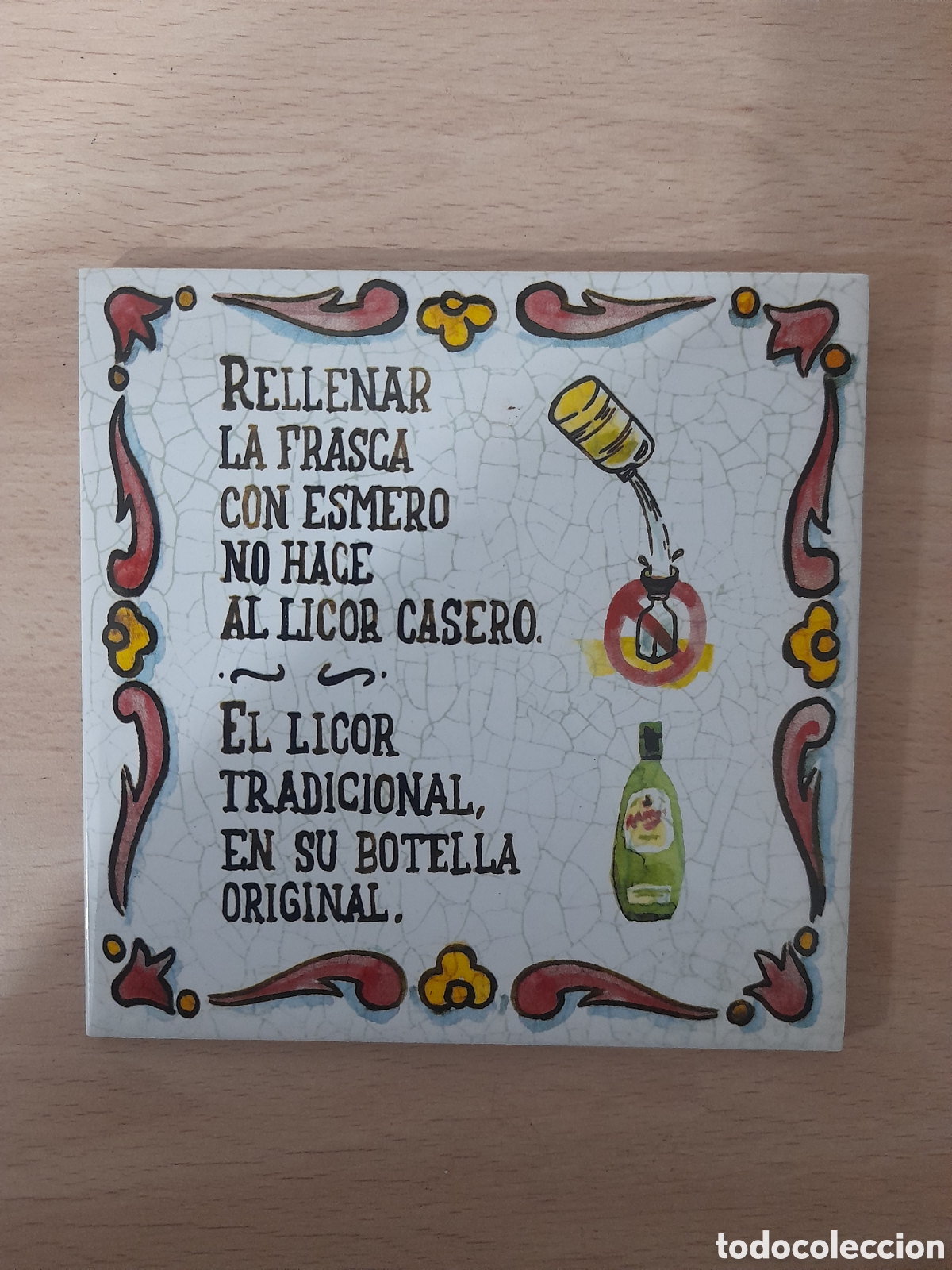 Carteles: Lote de 8 azulejos Ruavieja - Foto 5
