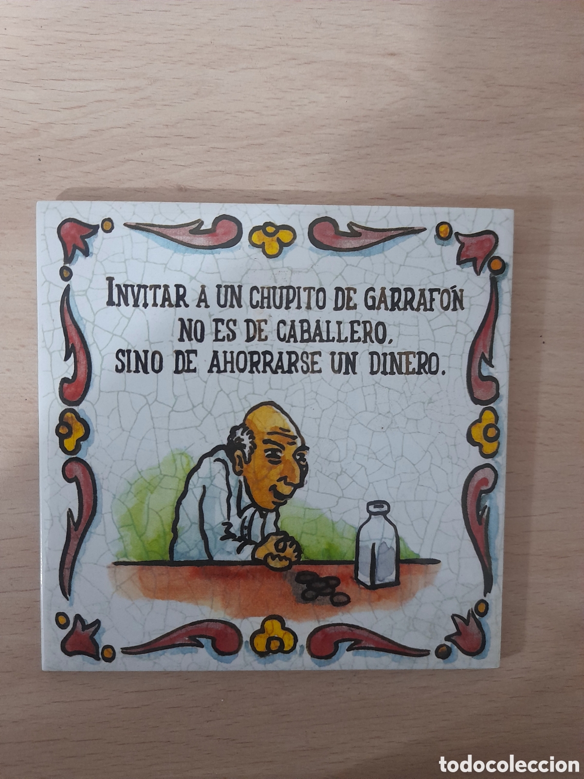 Carteles: Lote de 8 azulejos Ruavieja - Foto 7