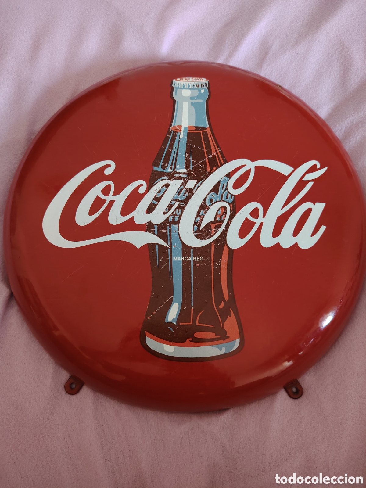 Carteles: Chapa Coca Cola antigua - Foto 1