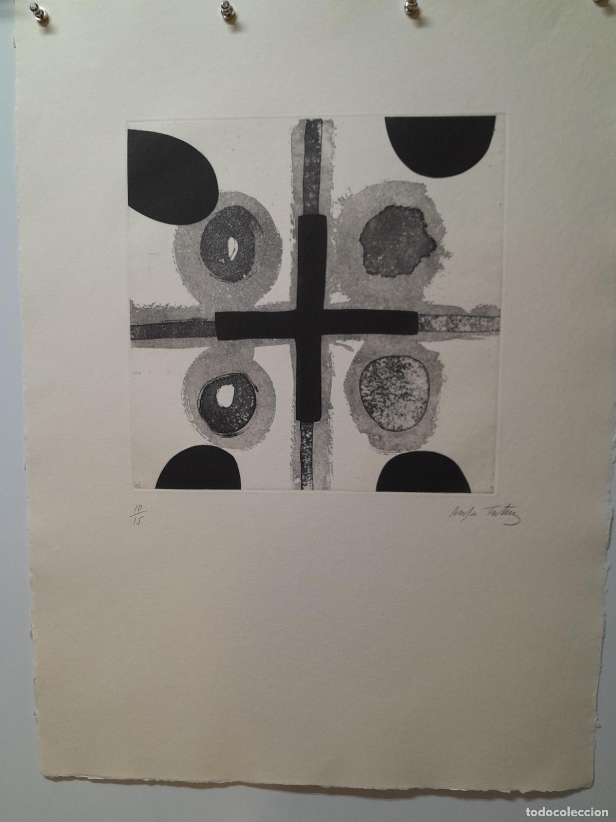 Carteles: RAFA FORTEZA (PALMA, 1955). LITOGRAFIA. COMPOSICI&Oacute;N ABSTRACTA. FINALES S.XX