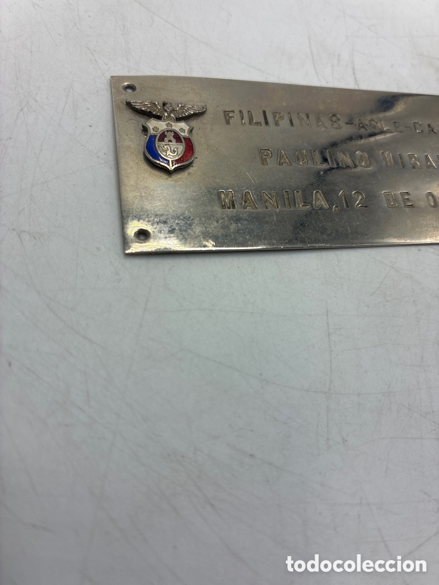 Carteles: Placa conmemorativa de Filipinas. - Foto 2